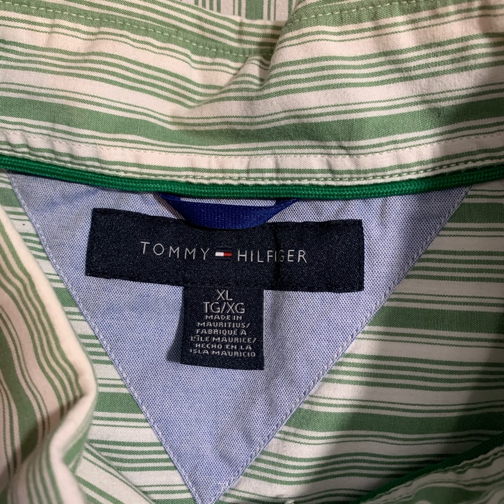 Tommy Hilfiger Button Down Long Sleeve Shirt - Picture 3 of 4